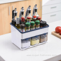 Multifunction Kitchen Seasoning Box With Knife Shelf